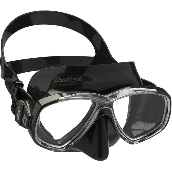 Cressi Perla Two Window Mask (Black / Black)