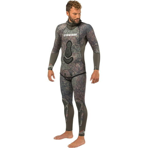 Cressi 5mm Mens Seppia 2-piece Freediving Wetsuit