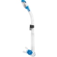 thumbnail image 1 of Cressi Supernova Dry Snorkel, Clear/Blue, 1 of 5