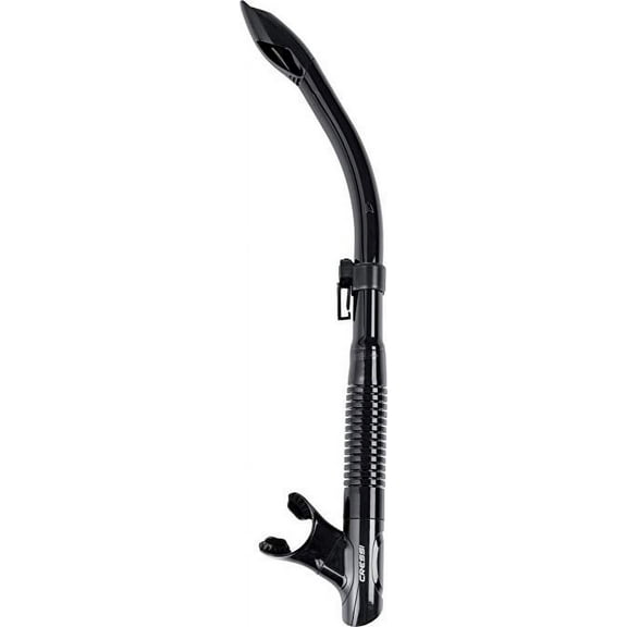 Cressi Tao Semi Dry Snorkel for Scuba and Snorkeling