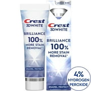 Crest 3D White Brilliance Pro Enamel Protect Teeth Whitening Toothpaste, 3.9 oz.