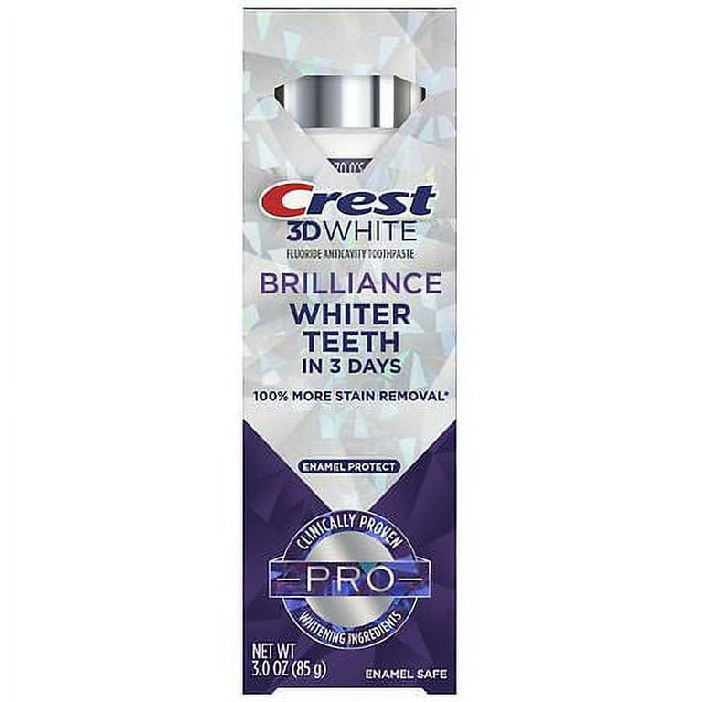 Crest 3D White Brilliance Pro Enamel Protect Toothpaste 3oz with