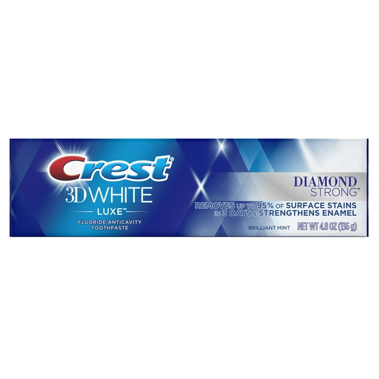 Crest 3D White Luxe Diamond Strong Whitening Toothpaste