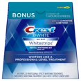 Crest 3D White Professional Effects Whitestrips Whitening Strips Kit, 22 Treatments, 20 Professional Effects + 2 1 Hour Express Whitestrips, 44 Count - image 1 of 3