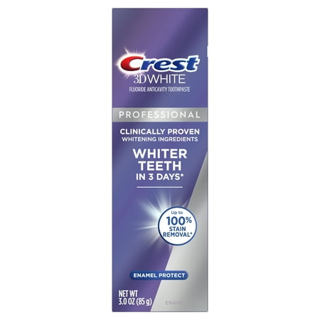 Crest 3D White Professional Enamel Protect Toothpaste 3.0oz