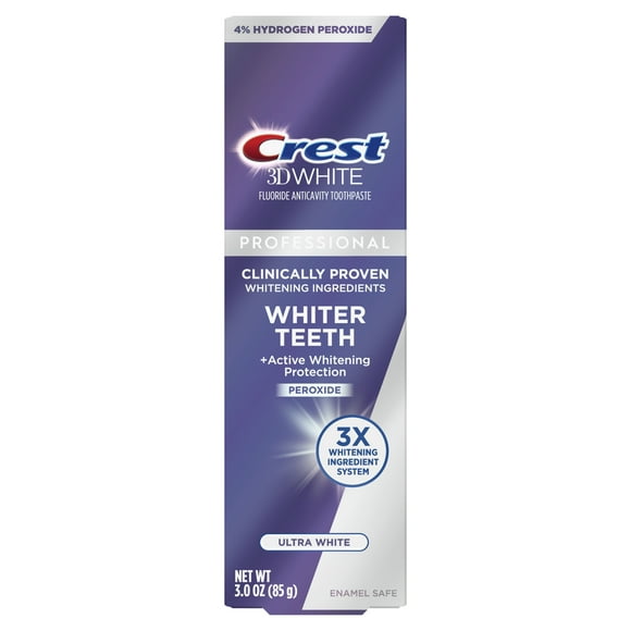 Crest 3D White Professional Ultra White Toothpaste 3.0oz