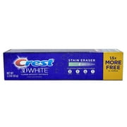 Crest 3D White Stain Eraser Toothpaste Mint Splash 2.3oz / 65g