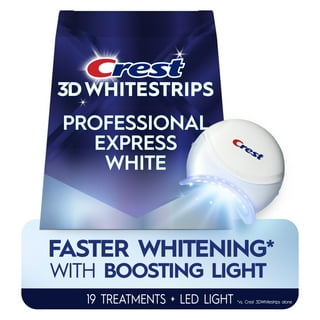 Crest 3D Whitestrips Supreme Bright at-home Teeth Whitening Kit, 21 Treatments