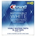 thumbnail image 1 of Crest 3D Whitestrips Noticeably White Teeth Whitening Kit, 10 Treatments, 20 Strips (Pack of 2), 1 of 4