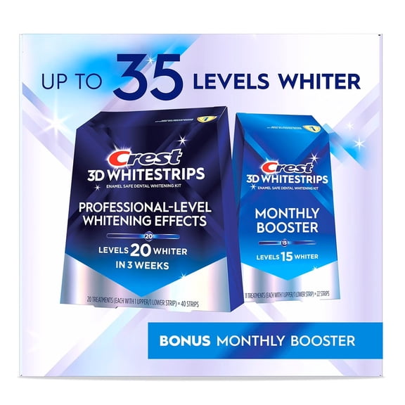 Crest 3D Whitestrips Professional Effects & Supreme Bright Whitening Kit