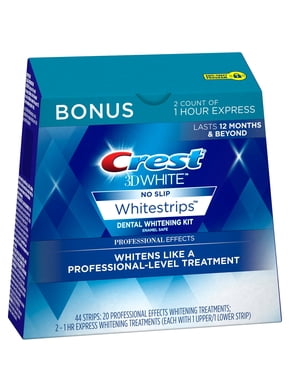 Crest Whitening Strips in Teeth Whitening Strips - Walmart.com