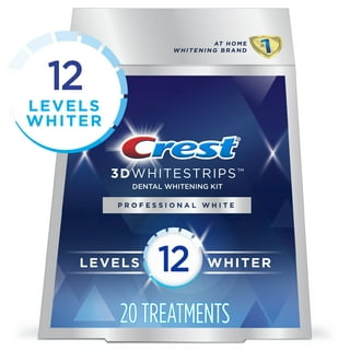 Crest 3D Whitestrips Vivid White Gentle Teeth Whitening Kit 24