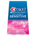 thumbnail image 1 of Crest 3D Whitestrips Sensitive At-Home Teeth Whitening Kit, 18 Treatments - 36 strips, 1 of 5
