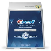 Crest 3D Whitestrips Supreme Bright Teeth Whitening Strips, 42 Ct *EN