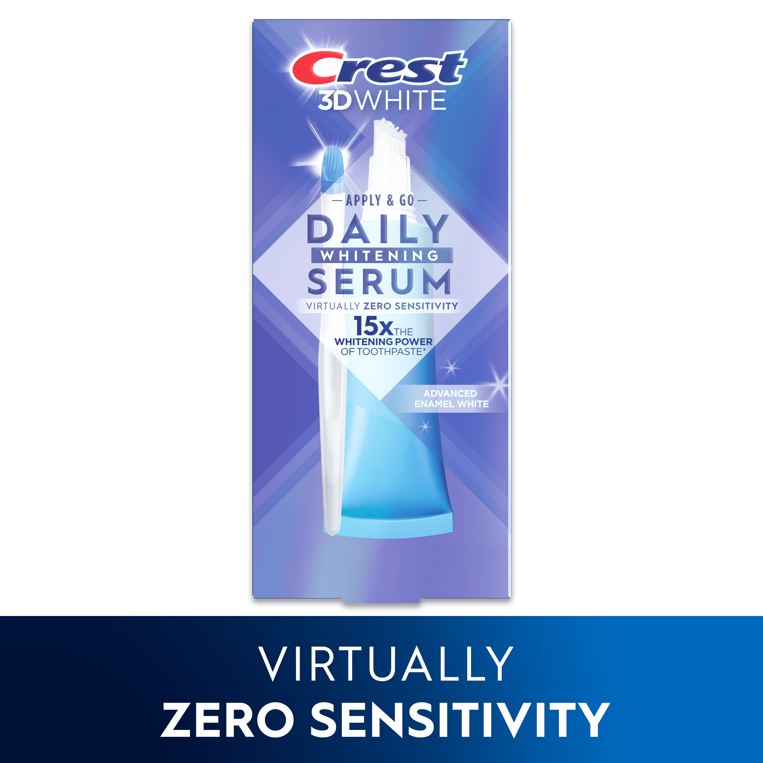 Crest 3DWhite Daily Whitening Serum Advanced Enamel Whitening Treatment