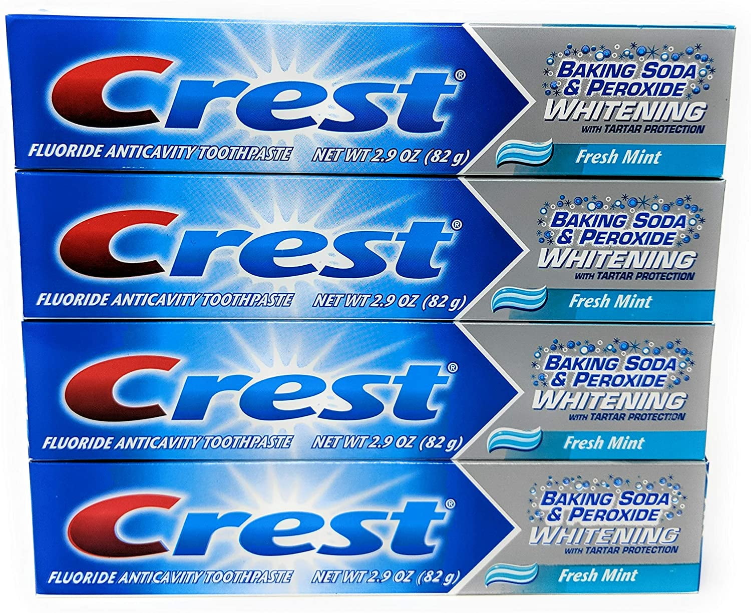 Crest Tartar Control Toothpaste, Baking Soda Peroxide Whitening, Fresh