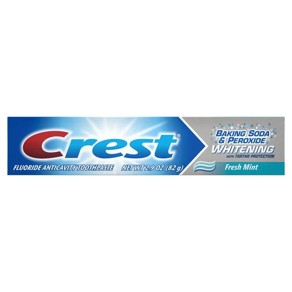 Crest Baking Soda & Peroxide Whitening with Tartar Protection Fresh Mint Toothpaste 2.9 oz