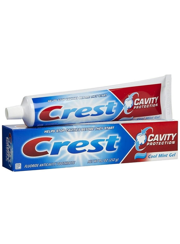 Crest Cavity Protection Liquid Gel Toothpaste, Cool Mint, 8.2 oz