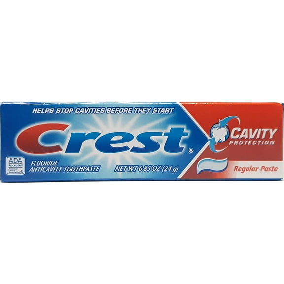 Crest Cavity Protection Regular Toothpaste, 0.85 oz (Pack of 2)