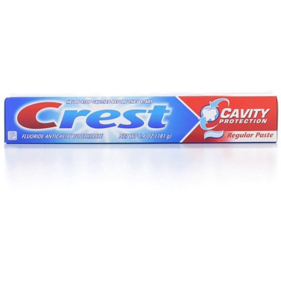 Crest Cavity Protection Toothpaste Regular 6.40 oz (Pack of 3)