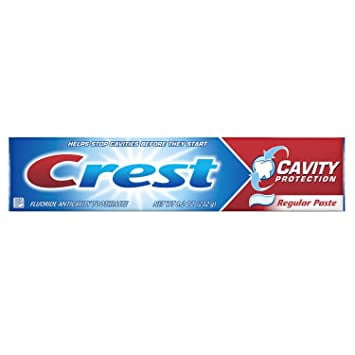 Pack of (4) Crest Cavity Protection Toothpaste Regular - 8.2 oz