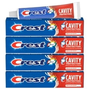 Crest Cavity Protection Toothpaste Regular 8.20 oz Pack of 4