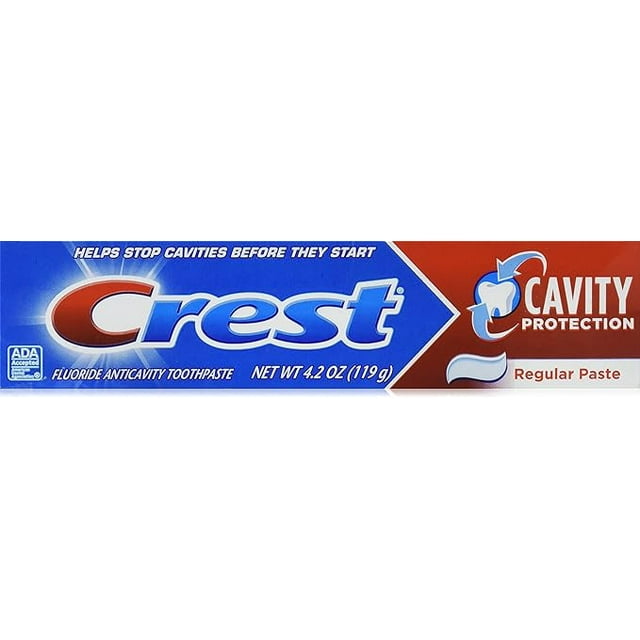 Crest Cavity Protection Toothpaste, Regular Paste, 4.2 Oz, 6.301 Lb