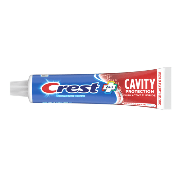 Crest Cavity Protection Toothpaste Regular Paste 4.2 oz ( 4 Pack )
