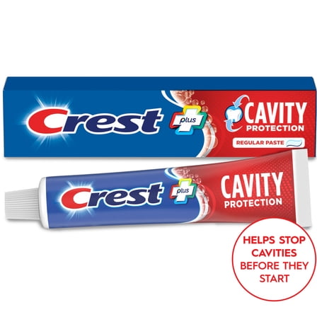 Crest Cavity Protection Toothpaste, Regular Paste, 5.7 oz