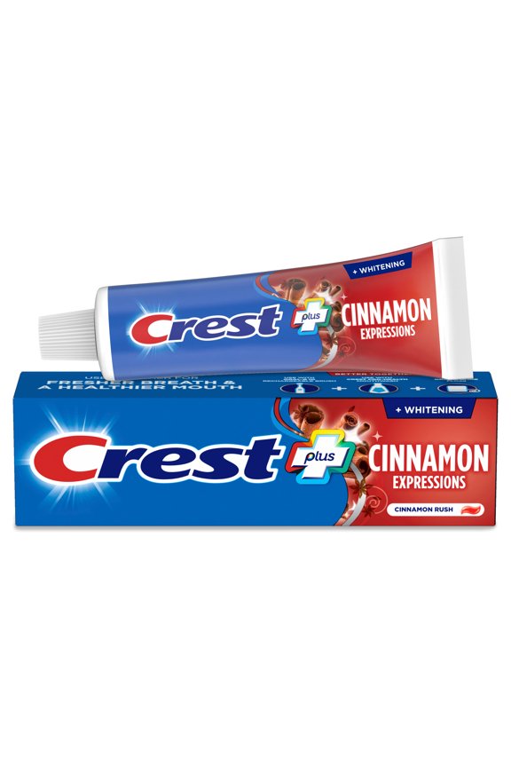 Toothpaste, Whitening Plus Cinnamon Expressions Toothpaste 5.4 oz