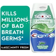Crest Complete Plus Scope Liquid Gel Toothpaste, Minty Fresh, 4.6 oz