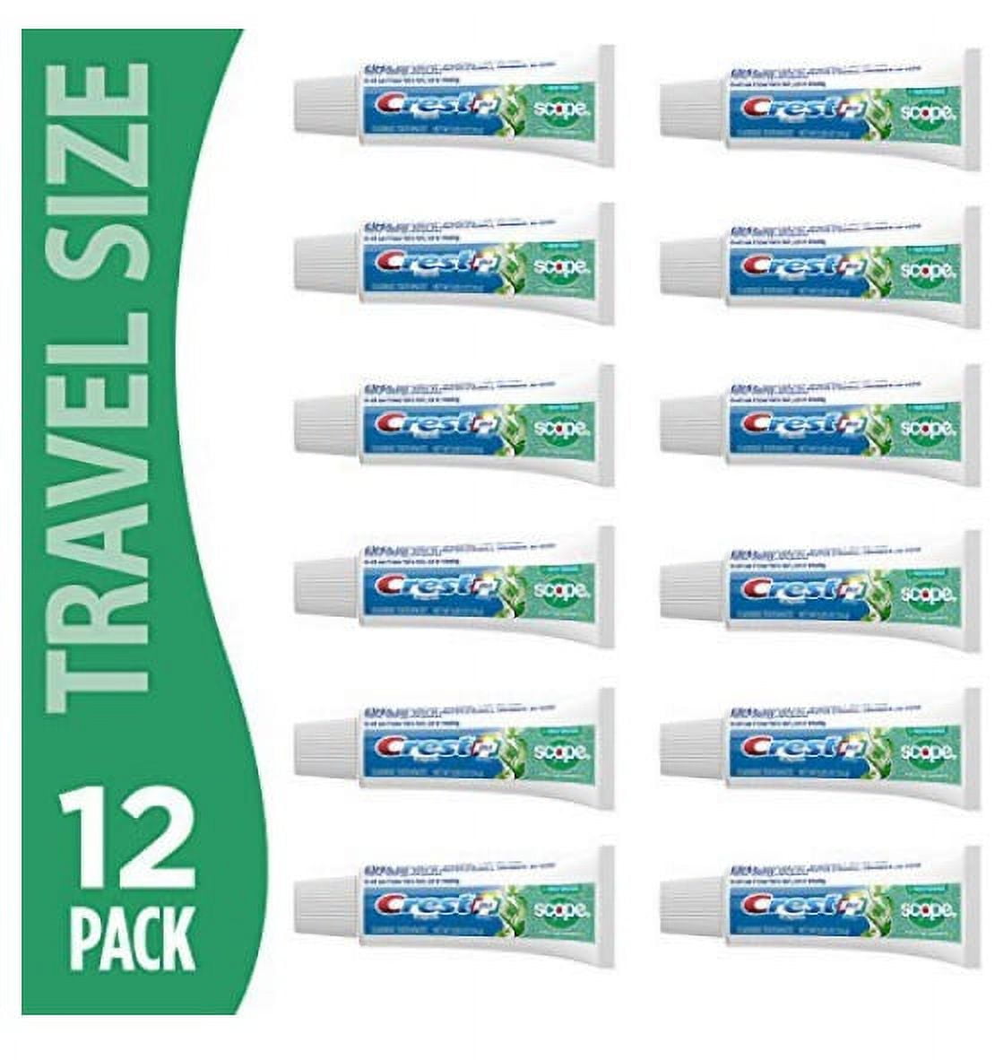 Crest Complete Whitening Plus Scope Minty Fresh Toothpaste, Travel Size