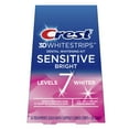 Crest Dental Whitening Kit 3D Whitestrips Sensitive Bright 14