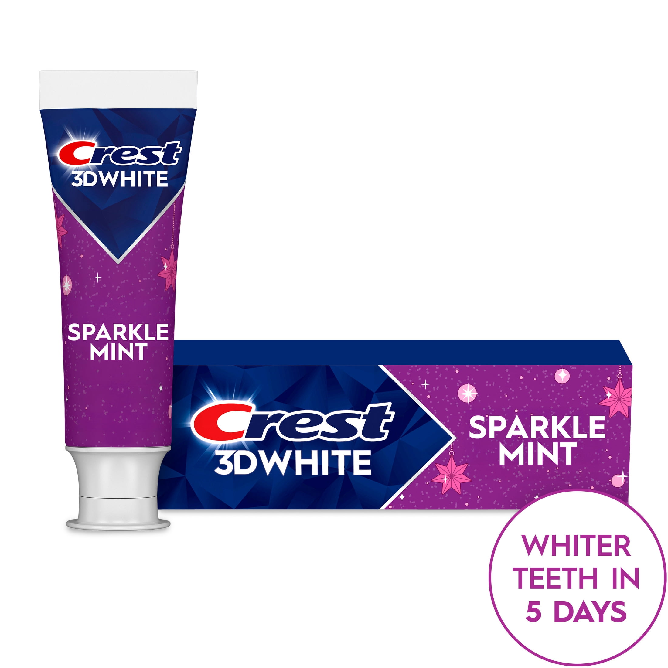 Crest Toothpaste, Sparkle Mint Toothpaste, 2.4 oz - Walmart.com