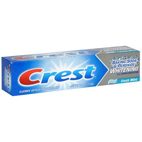Crest Fluoride Anticavity Toothpaste, Baking Soda & Peroxide Whitening