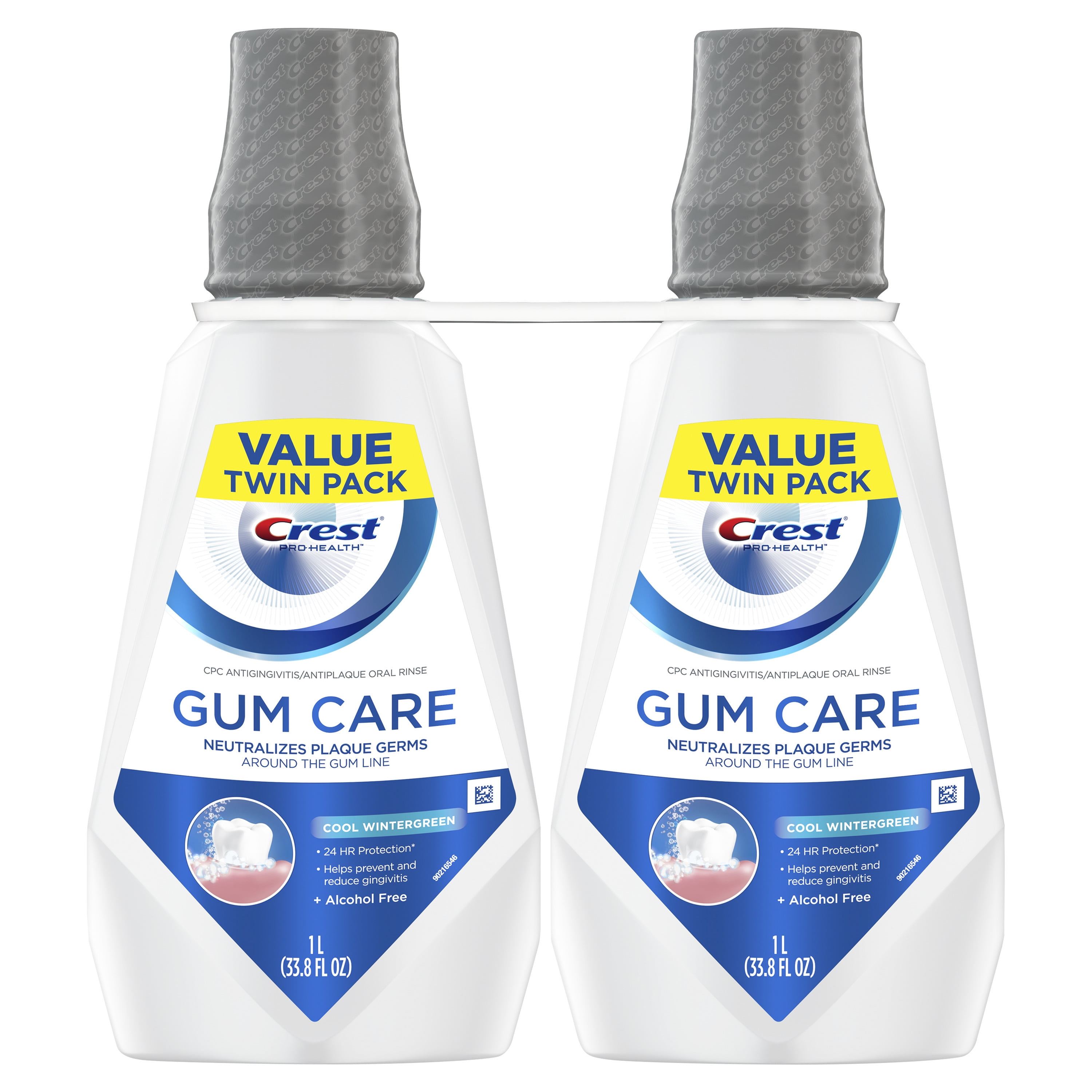 Crest Gum Care Mouthwash, Cool Wintergreen, Anti Gingivitis/Antiplaque