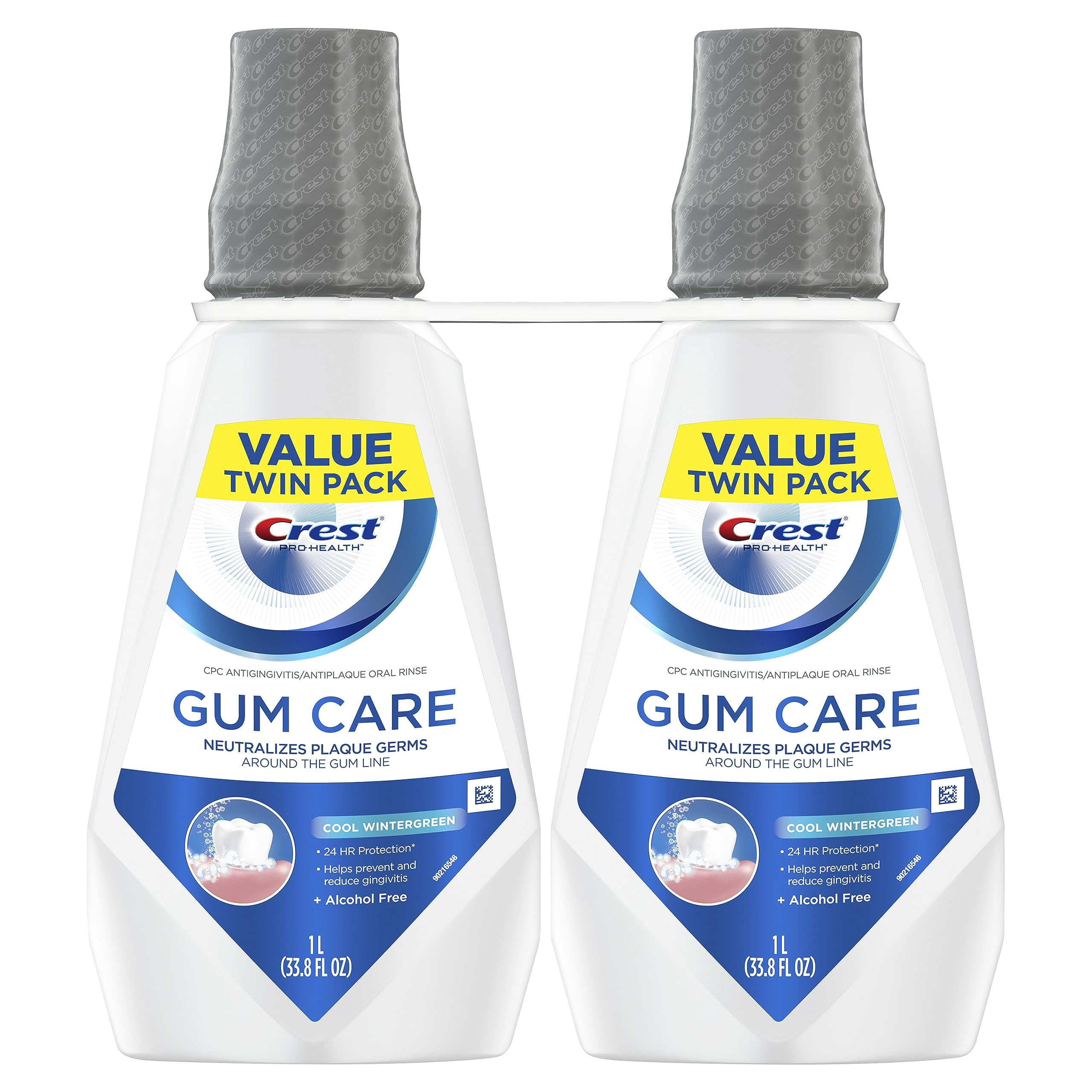Crest Gum Care Mouthwash, Cool Wintergreen, Cpc (Cetylpyridinium