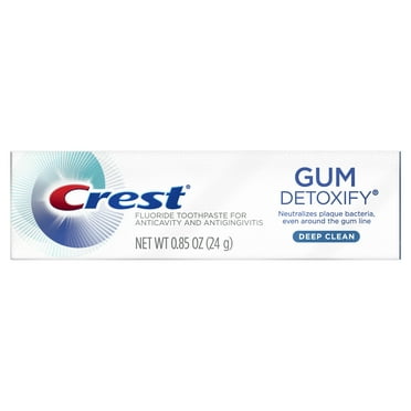 Crest Gum Detoxify Deep Clean Toothpaste, .85 oz