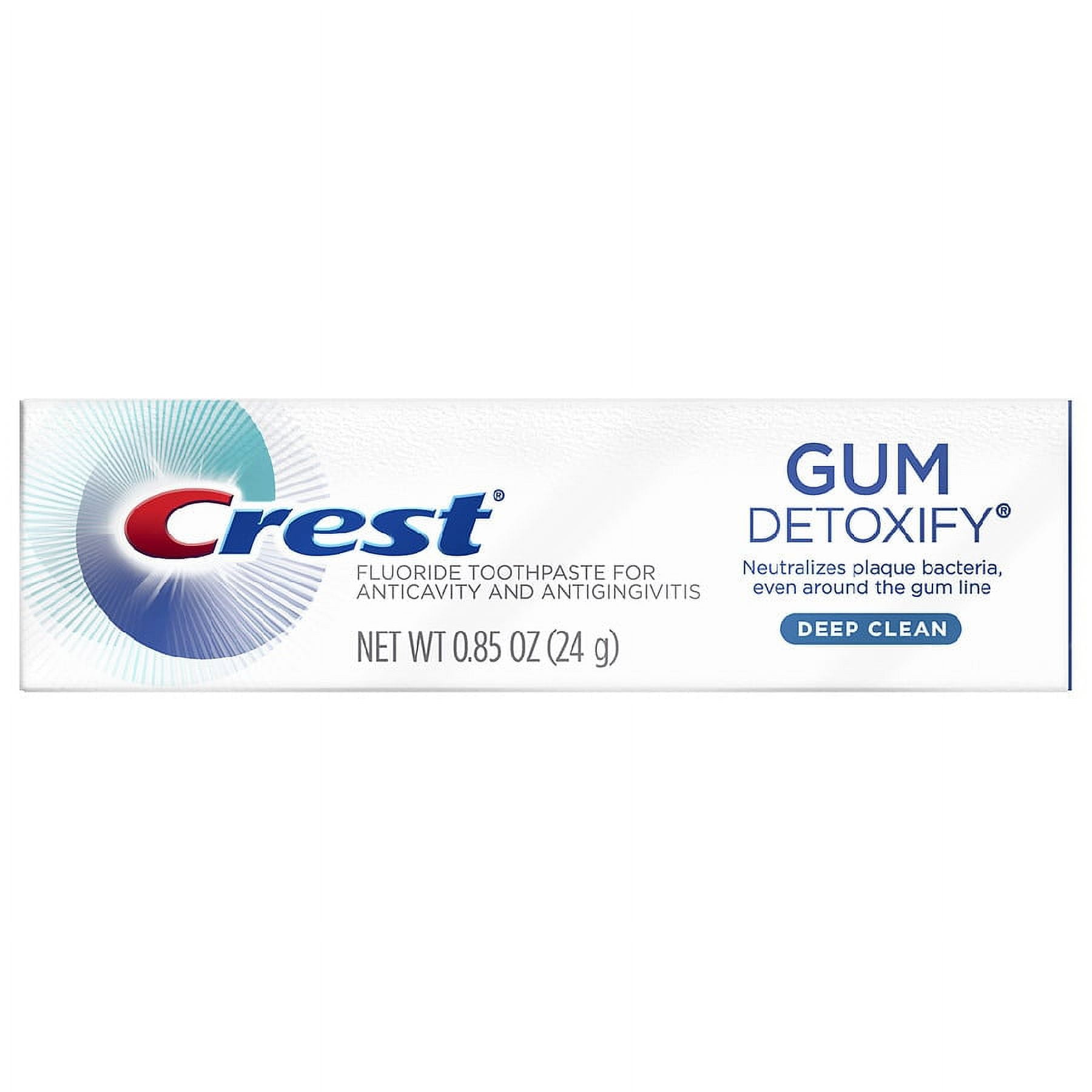 Crest Gum Detoxify Deep Clean Toothpaste