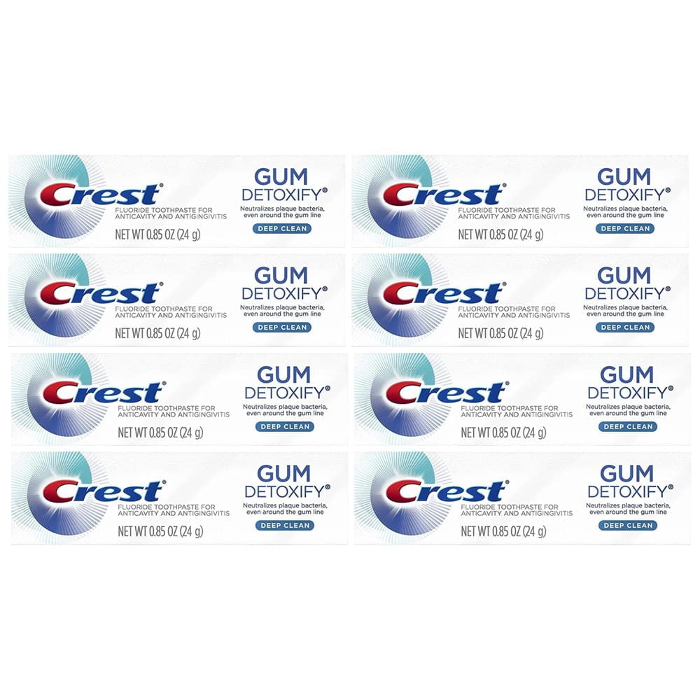 Crest Gum Detoxify Toothpaste, Deep Clean, Travel Size, 0.85 oz (24g