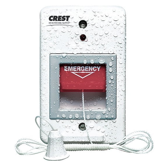 Crest Healthcare Pullcord Station,White,4 1/2" L,24V DC 5701