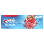 Crest Kid's Anticavity Cavity Protection Fluoride Toothpaste Strawberry Rush