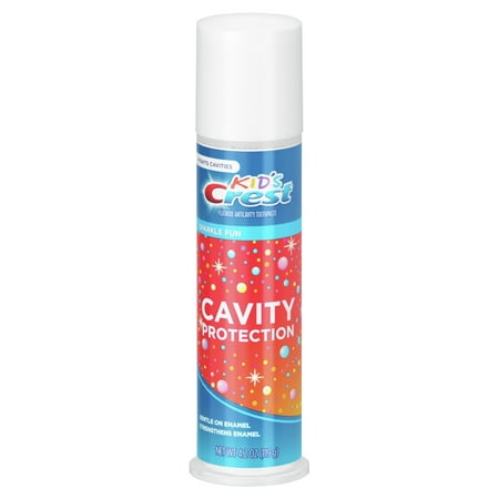 Crest Kid's Cavity Protection Toothpaste Pump (children and toddlers 2+), Sparkle Fun Flavor, 4.2 ounces