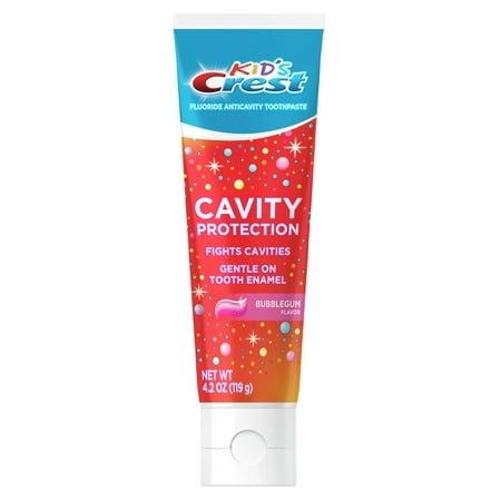 Crest Kid's Crest Cavity Protection Toothpaste Gel Formula, Bubblegum, 4.2 oz