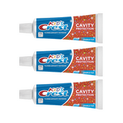 Crest Kids Cavity Protection Toothpaste, Sparkle Fun Flavor, 2.2 oz, 3 Pack