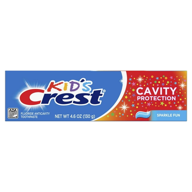 Crest Kids Cavity Protection Toothpaste, Sparkle Fun Flavor, 4.6 oz