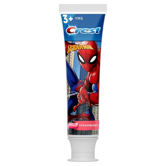 Crest Toothpaste, Kids Toothpaste Featuring Marvel's Spiderman, Strawberry Flavor, 4.2 oz