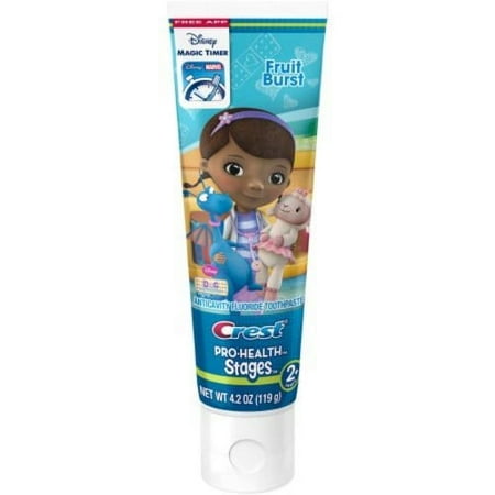 Crest PH Stages - Doc McStuffins Kids Fruit Burst Toothpaste 4.2 oz