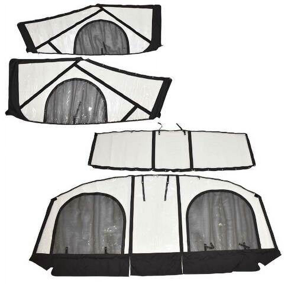 Crest Pontoon Boat Curtain Kit 128156854 250 Continental (Set of 4