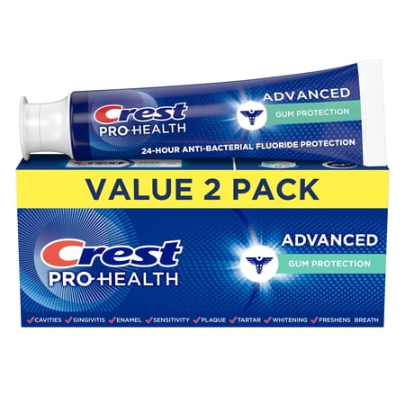 Crest Toothpaste, Pro-Health Advanced Gum Protection Toothpaste (5.1oz), 2 Count